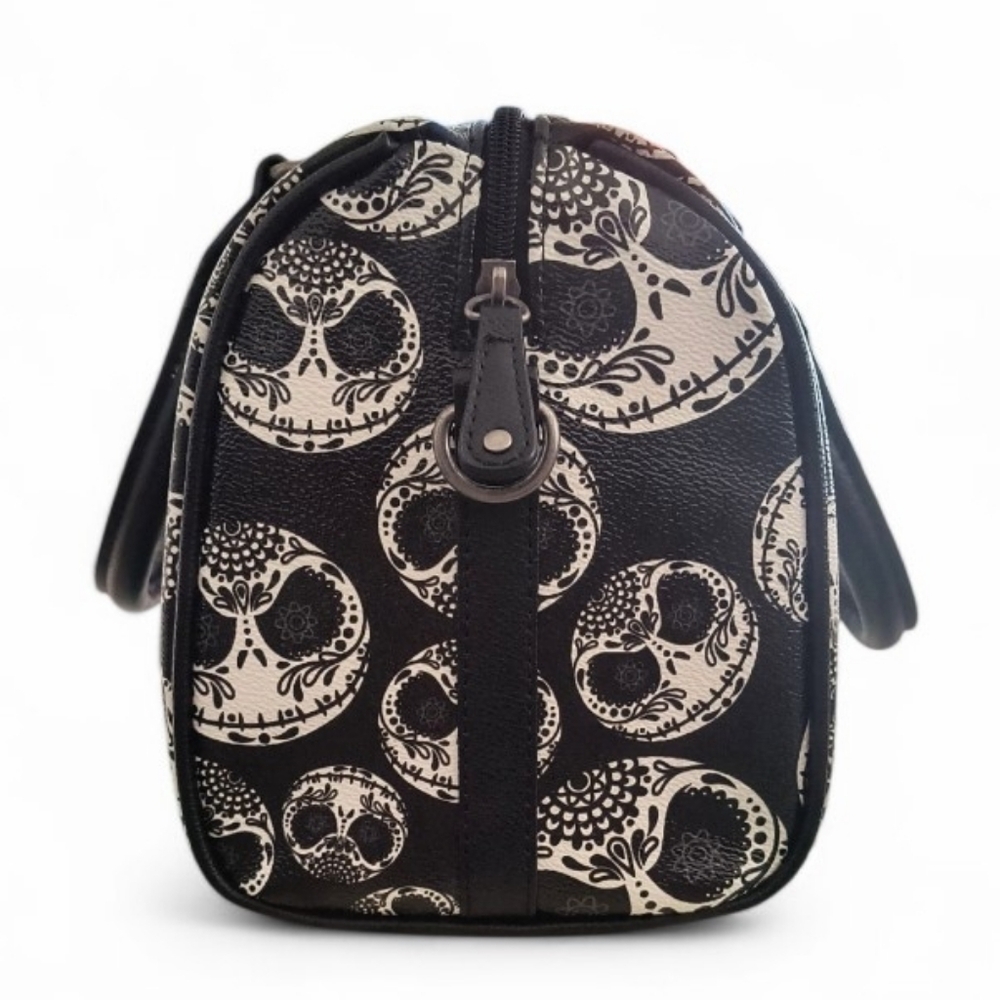 Loungefly Disney The Nightmare Before Christmas Jack Sugar Skull Barrel Bag Set - Picture 6 of 16